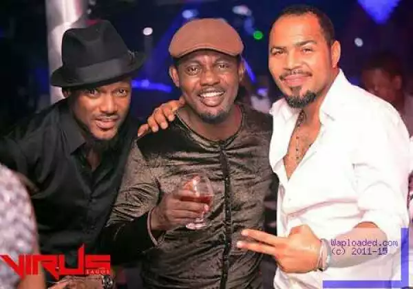 Photos: 2face, A.Y And Ramsey Nouah Go Clubbing Together